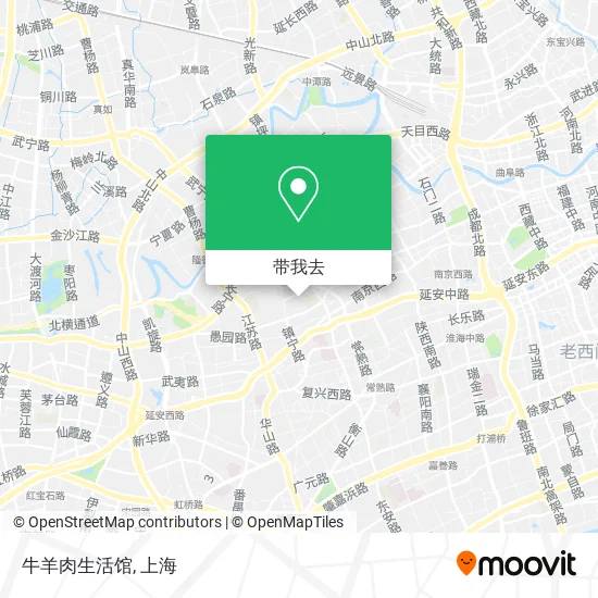 牛羊肉生活馆地图