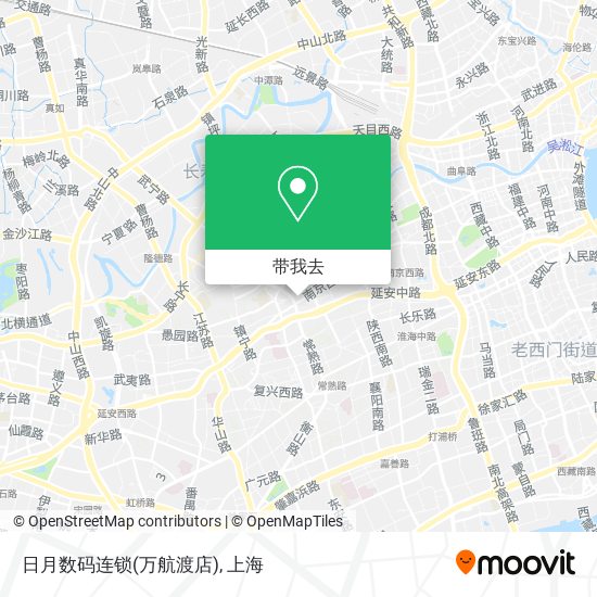 日月数码连锁(万航渡店)地图