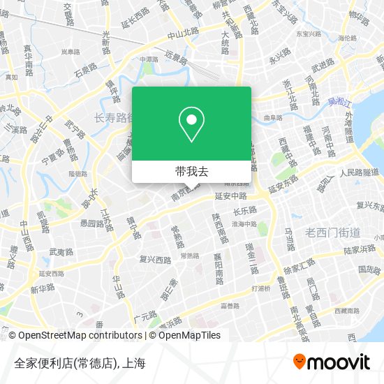 全家便利店(常德店)地图
