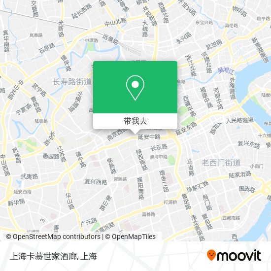 上海卡慕世家酒廊地图