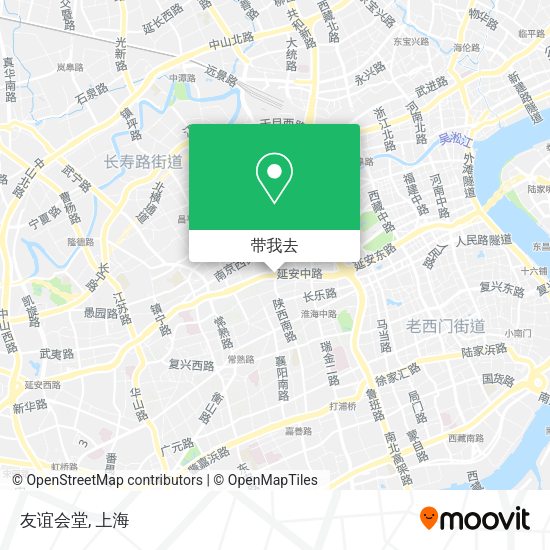 友谊会堂地图