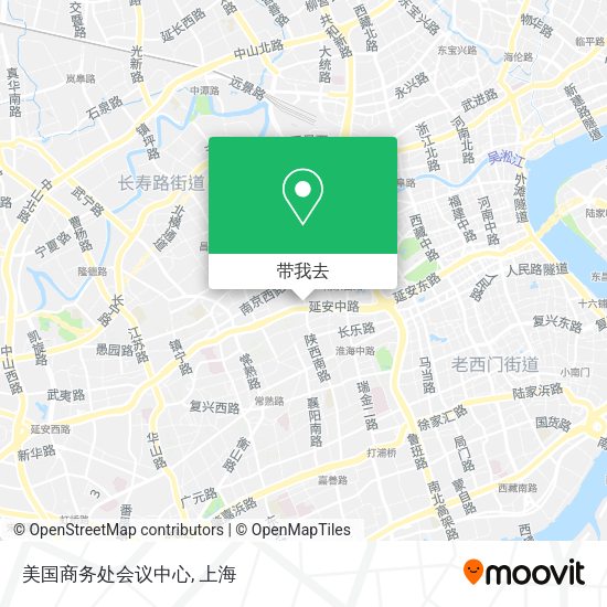 美国商务处会议中心地图