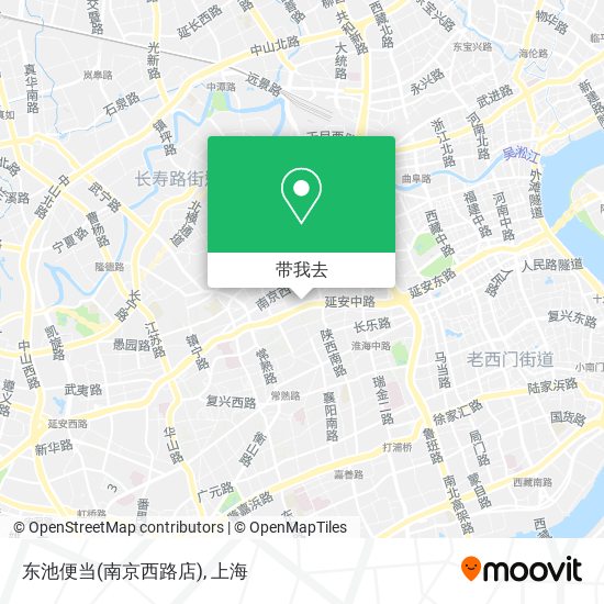 东池便当(南京西路店)地图