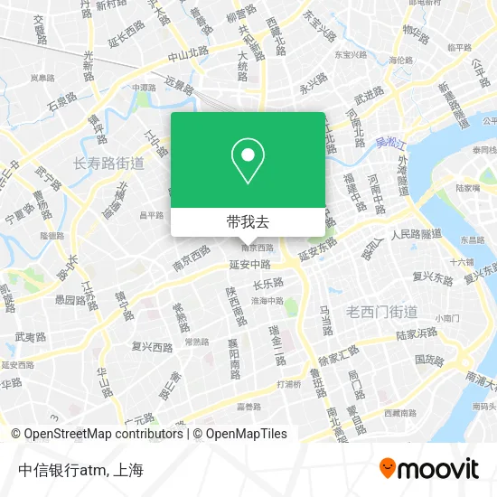 中信银行atm地图