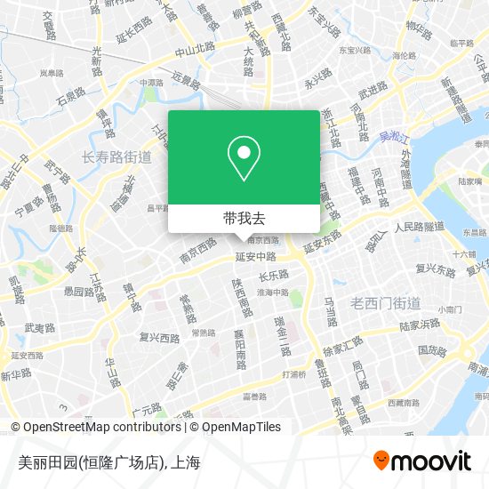 美丽田园(恒隆广场店)地图