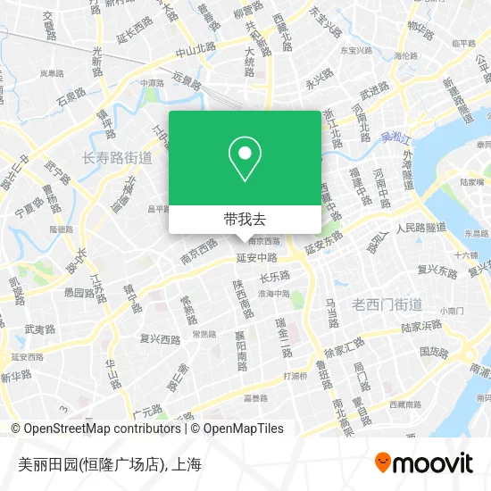 美丽田园(恒隆广场店)地图