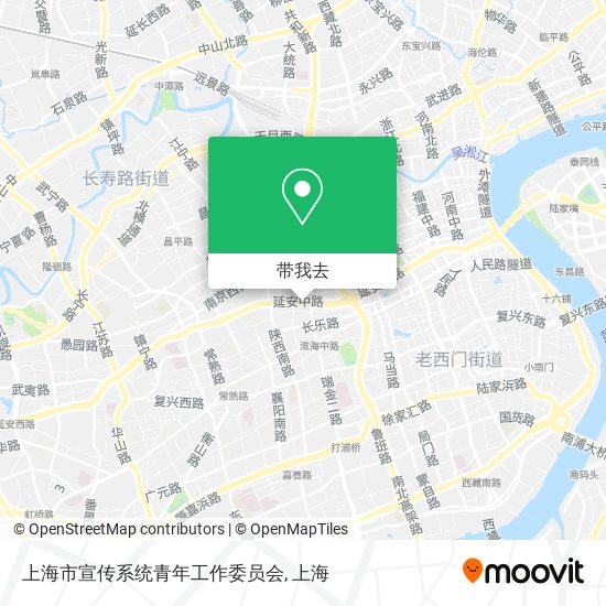 上海市宣传系统青年工作委员会地图