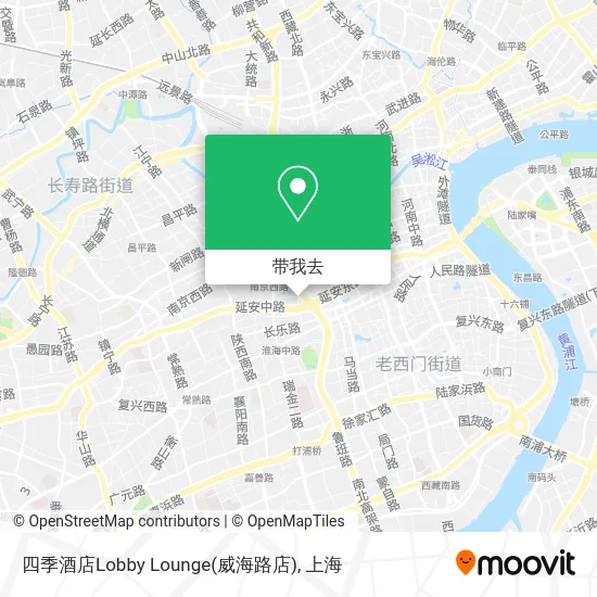 四季酒店Lobby Lounge(威海路店)地图