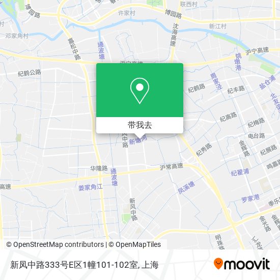 新凤中路333号E区1幢101-102室地图