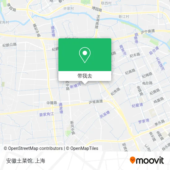 安徽土菜馆地图