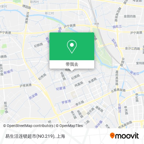 易生活连锁超市(NO.219)地图