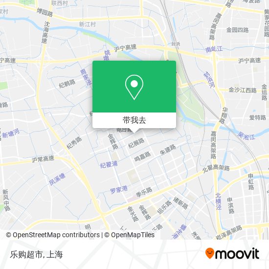 乐购超市地图