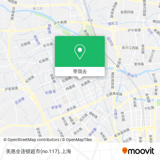 美惠全连锁超市(no.117)地图