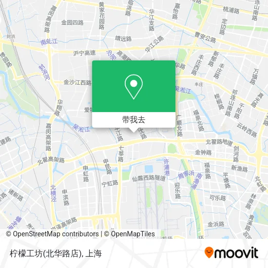 柠檬工坊(北华路店)地图