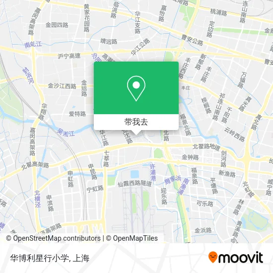 华博利星行小学地图