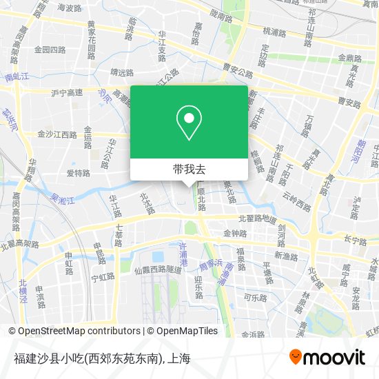 福建沙县小吃(西郊东苑东南)地图