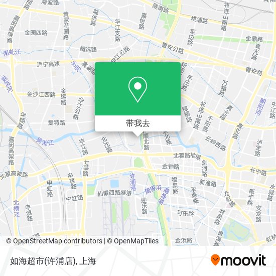 如海超市(许浦店)地图