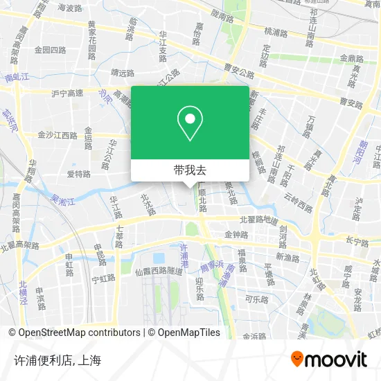 许浦便利店地图