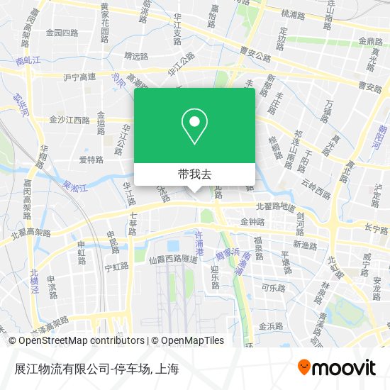 展江物流有限公司-停车场地图