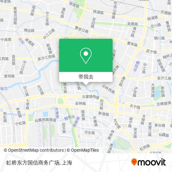虹桥东方国信商务广场地图