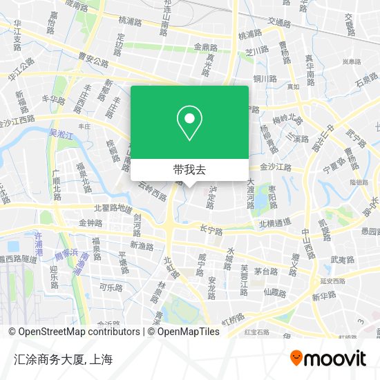 汇涂商务大厦地图