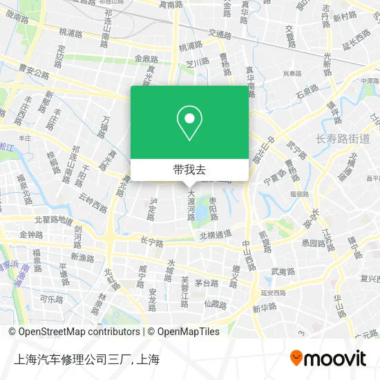 上海汽车修理公司三厂地图