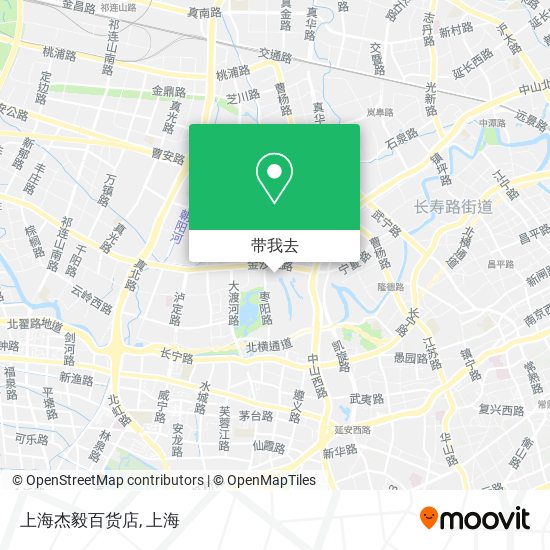 上海杰毅百货店地图