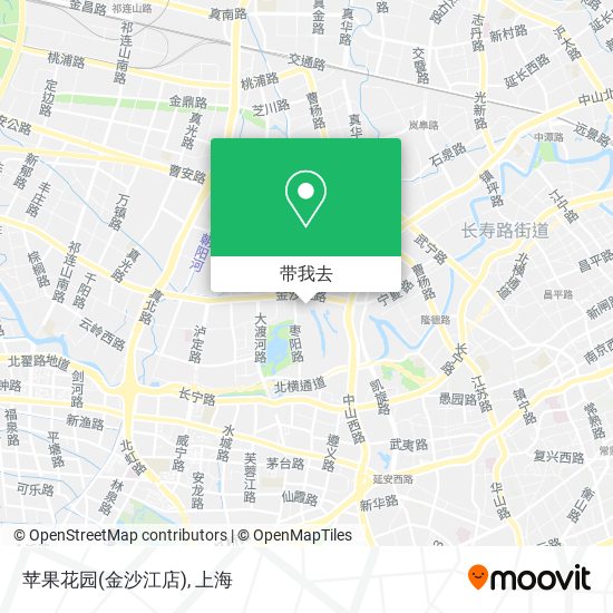 苹果花园(金沙江店)地图