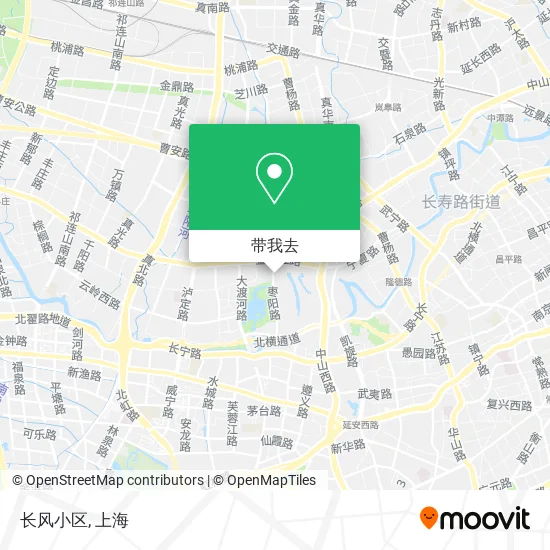 长风小区地图