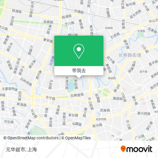 元华超市地图