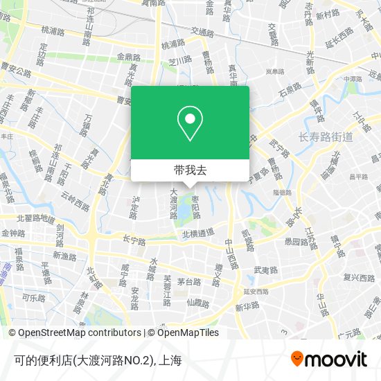 可的便利店(大渡河路NO.2)地图