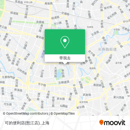 可的便利店(怒江店)地图