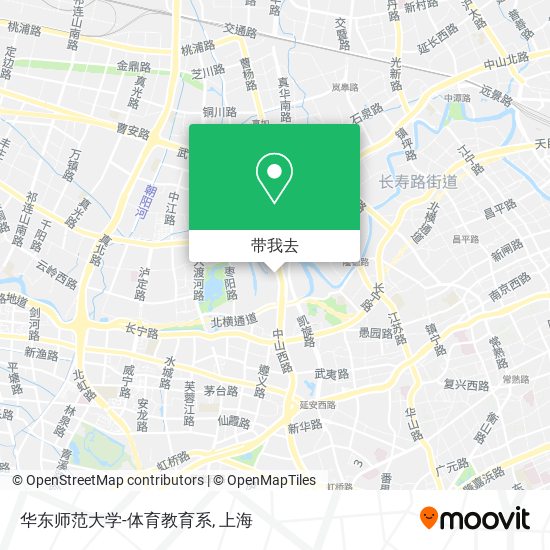 华东师范大学-体育教育系地图