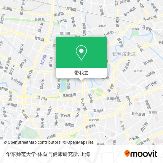华东师范大学-体育与健康研究所地图