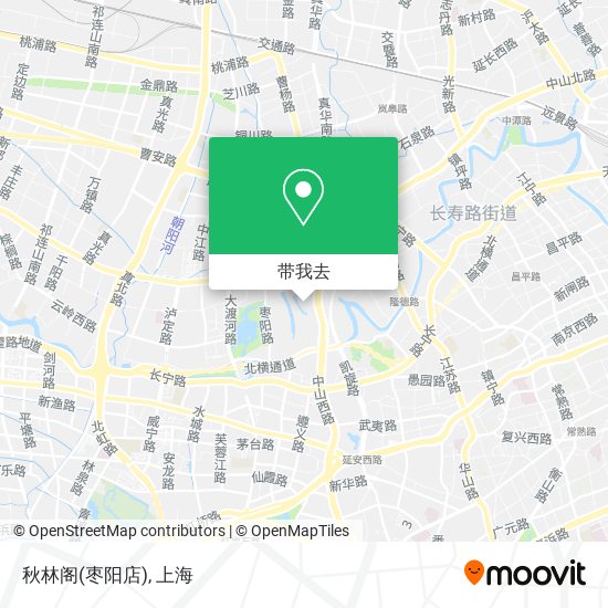 秋林阁(枣阳店)地图