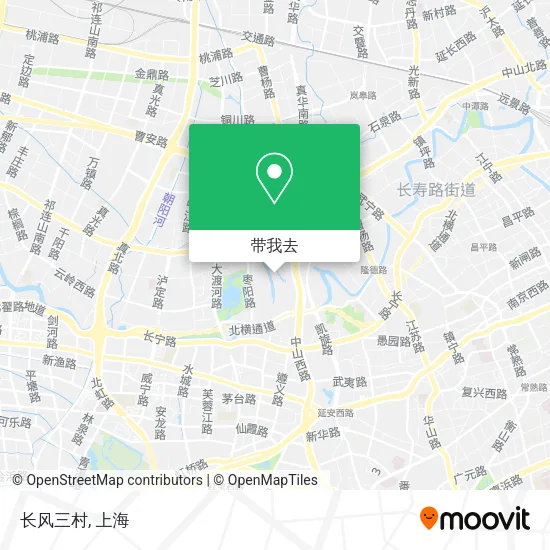 长风三村地图
