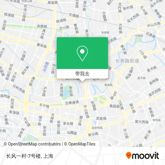 长风一村-7号楼地图