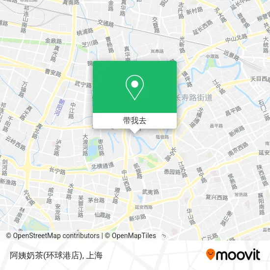 阿姨奶茶(环球港店)地图