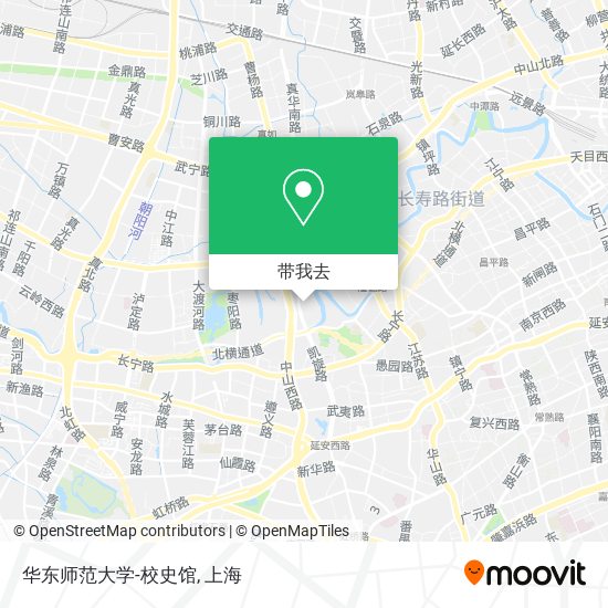 华东师范大学-校史馆地图