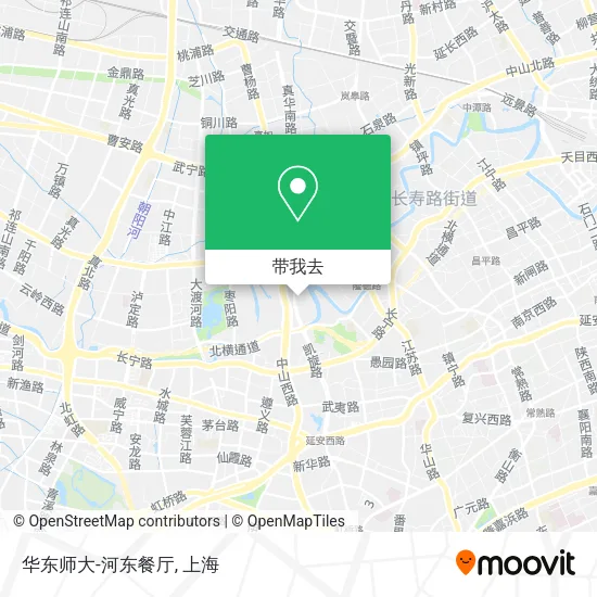 华东师大-河东餐厅地图
