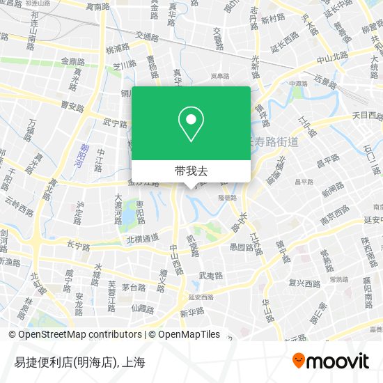 易捷便利店(明海店)地图