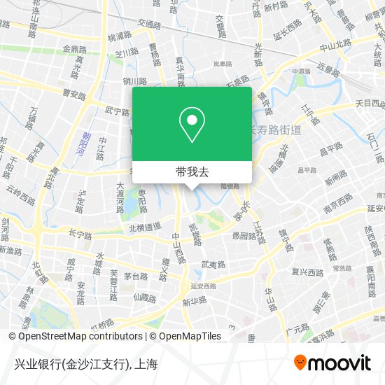 兴业银行(金沙江支行)地图