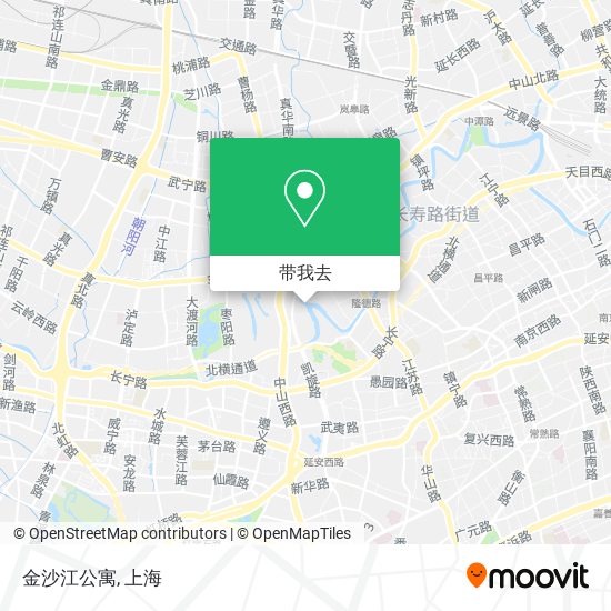金沙江公寓地图