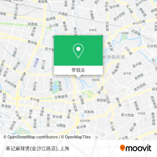 蒋记麻辣烫(金沙江路店)地图