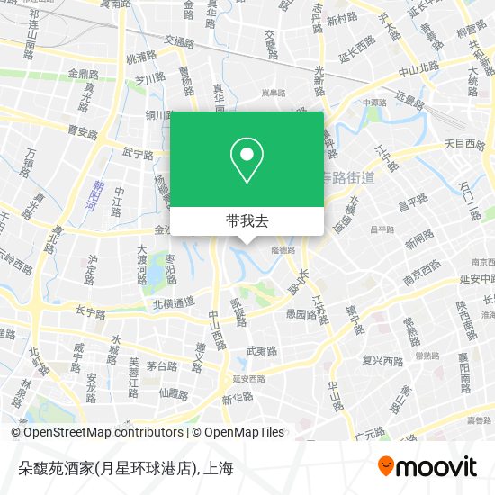 朵馥苑酒家(月星环球港店)地图