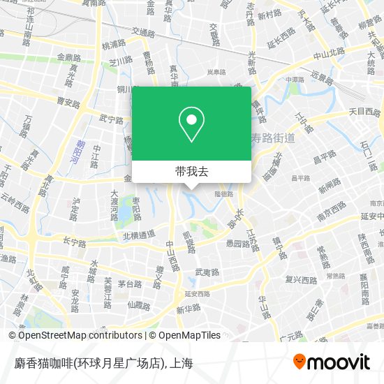 麝香猫咖啡(环球月星广场店)地图