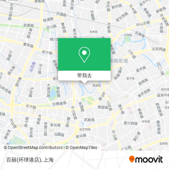 百丽(环球港店)地图