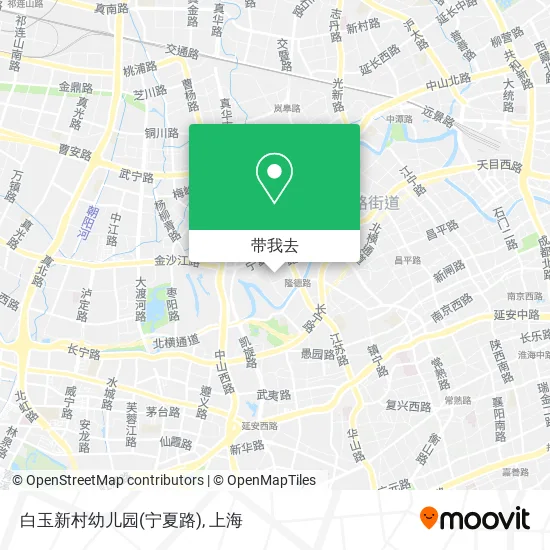 白玉新村幼儿园(宁夏路)地图
