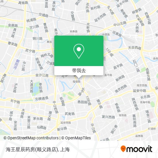 海王星辰药房(顺义路店)地图