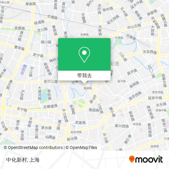 中化新村地图